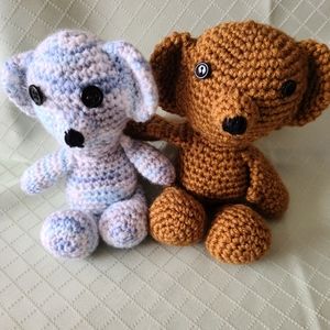 Amigurumi Crochet Stuffed Animals: Little Bears